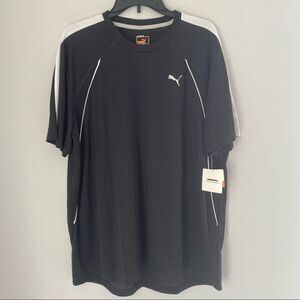 Puma Men’s Sport Life Style Moisture Management Short Sleeve Color Block Tee